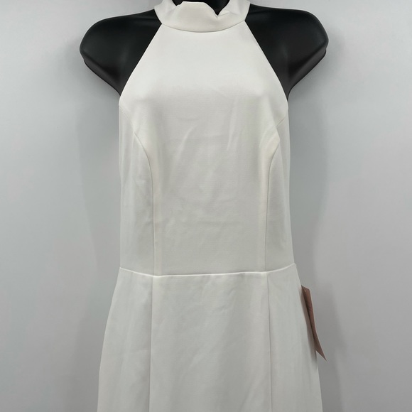 BHLDN Montreal Crepe Halter Dress Flaw - Picture 6 of 12